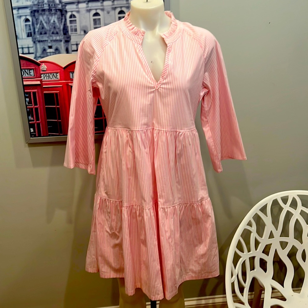 Spartina Pink Pinstripe Dress